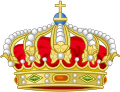Heraldic royal crown