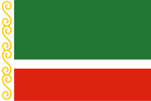 Çeçenistan bayrağı