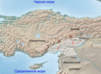 Nəsrəddin Mehmed bəyin hakimiyyəti (1399–1442-ci illər) dövründə Zülqədəroğulları bəyliyi
