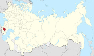 Tiflis quberniyası xəritədə