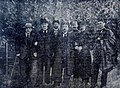 Batuma göndərilmiş Azərbaycan Heyəti-Mürəxxəsəsinin üzvləri. Soldan 4-cü Məmmədhəsən Hacınski
