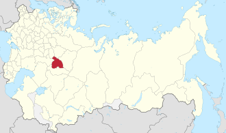 Ufa quberniyası xəritədə