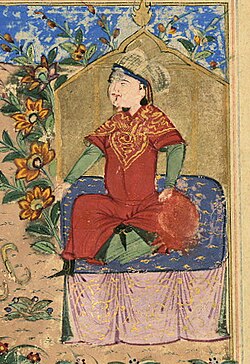 Oğuz xaqan, "Məcmə ət-təvarix"də (təq. 1425)