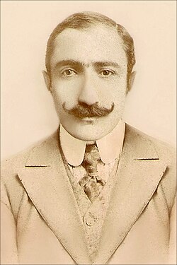 N. Nəcəfov İsfahanda (13 iyun 1913)