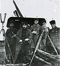 Qərb Cəbhəsi Komandiri İsmət Paşa və Baş qərargah başçısı Asım Gündüz bəy, 6 fevral 1922-ci ildə