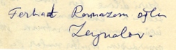 Fərhad Zeynalov