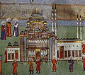 Məscidə aid Osmanlı miniatürü