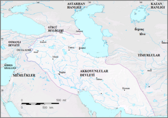 Ağqoyunlular Uzun Həsənin dövründə (1477)