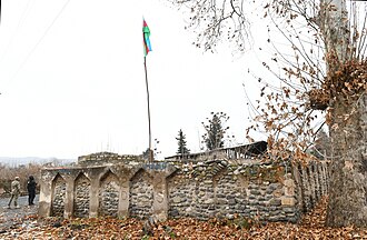 Zəngilan şəhərində işğal dövründə dağıdılmış məscid
