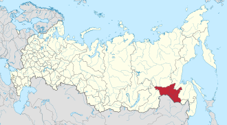 Amur vilayəti xəritədə