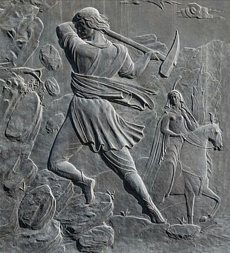 Fərhadın Bisitun dağını yarması(Xosrov və Şirin)