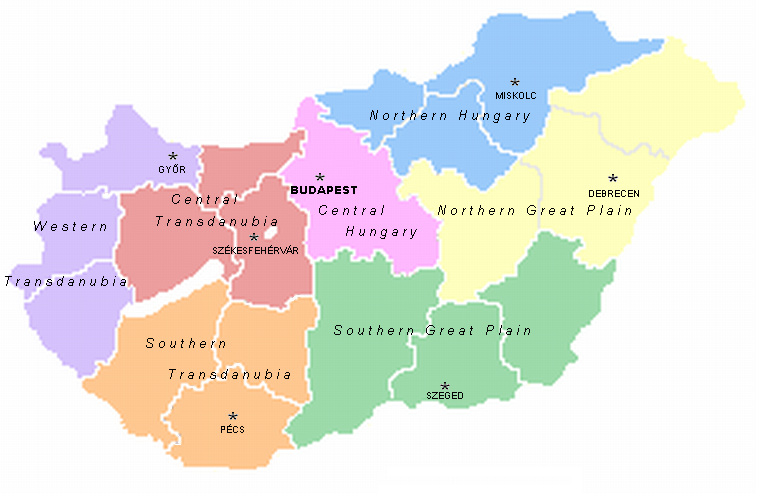 Macarıstanın regionları