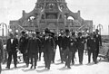İsmət Paşa İtalya səfərində Benito Mussolini ilə birlikdə, 1932-ci il.