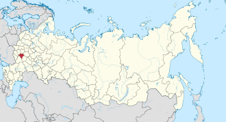Lipetsk vilayəti xəritədə