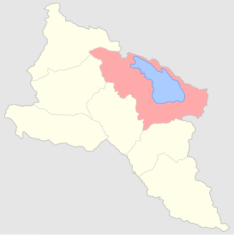 Yeni Bayazid qəzası xəritədə