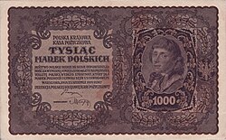 1919-cu ilin 1000 markası