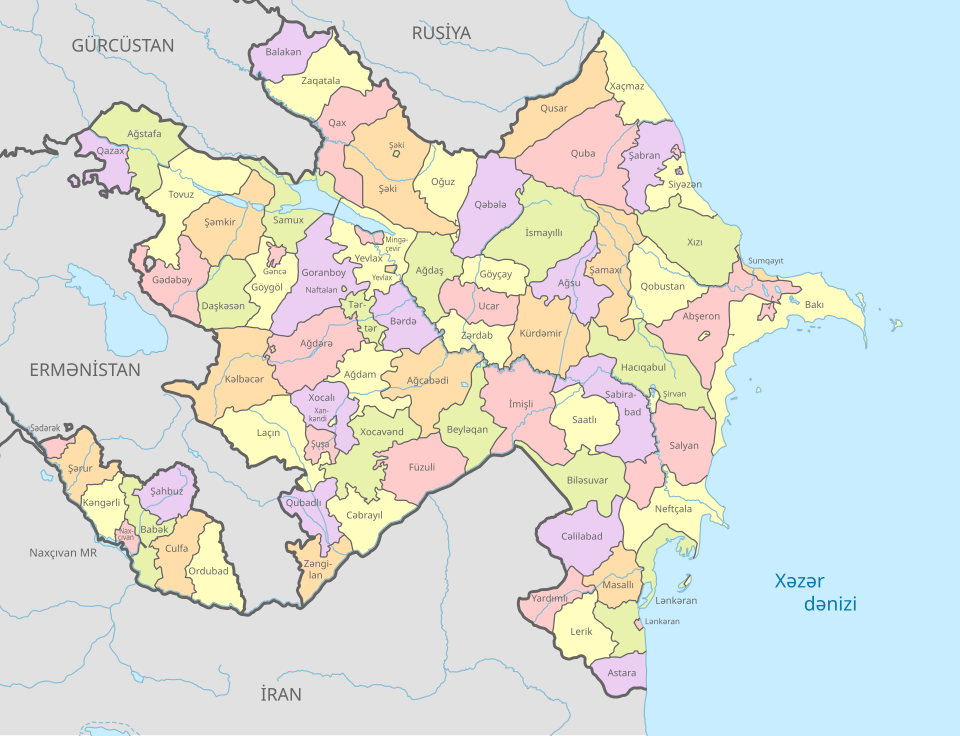 Azərbaycanın inzibati bölgüsü