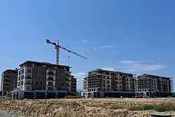 Ağdamda tikilən yeni yaşayış binaları