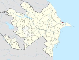 Sumqayıt xəritədə