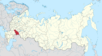 Saratov vilayəti xəritədə