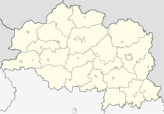 Vitebsk vilayəti xəritədə