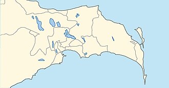 Hövsan qəbiristanlığı xəritədə