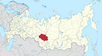 Tomsk vilayəti xəritədə