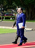 Səfir Cəlal Mirzəyevin 20 noyabr 2019-cu il tarixində etimadnaməsini İndoneziya Respublikasının Prezidenti Coko Vidodoya təqdimat mərasimi.