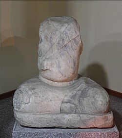 Bilgə xaqanın mərmərdən düzəldilmiş büstü