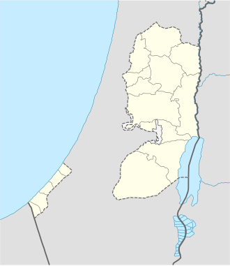 Şərqi Qüds xəritədə