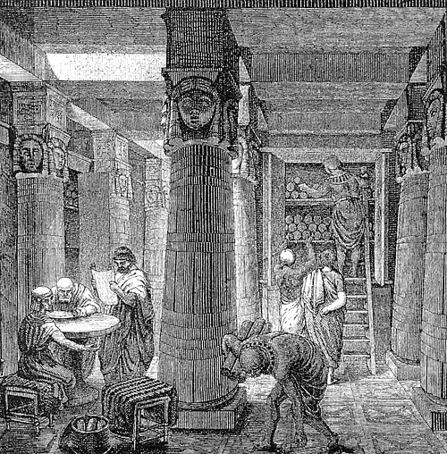 İsgəndəriyyə kitabxanası