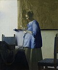 Jan Vermeer, Məktub oxuyan qadın, 1664'ten sonra