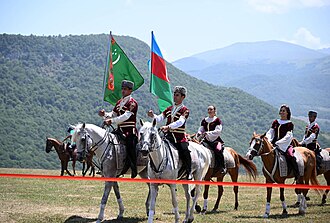Cıdır düzündə Qarabağ atlarının təqdimatı İyul 2025
