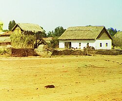 Sabirabad (Petropavlovka). Şəkil Sergey Prokudin–Qorskiyə (1863–1944) məxsusdur.