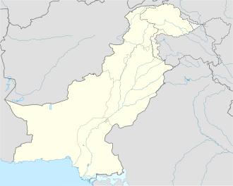 Qərbi Pakistan xəritədə