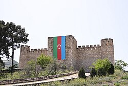 Şahbulaq qalasının görünüşü