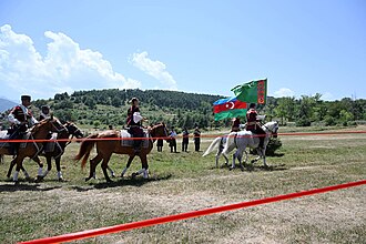 Cıdır düzündə Qarabağ atlarının təqdimatı İyul 2025